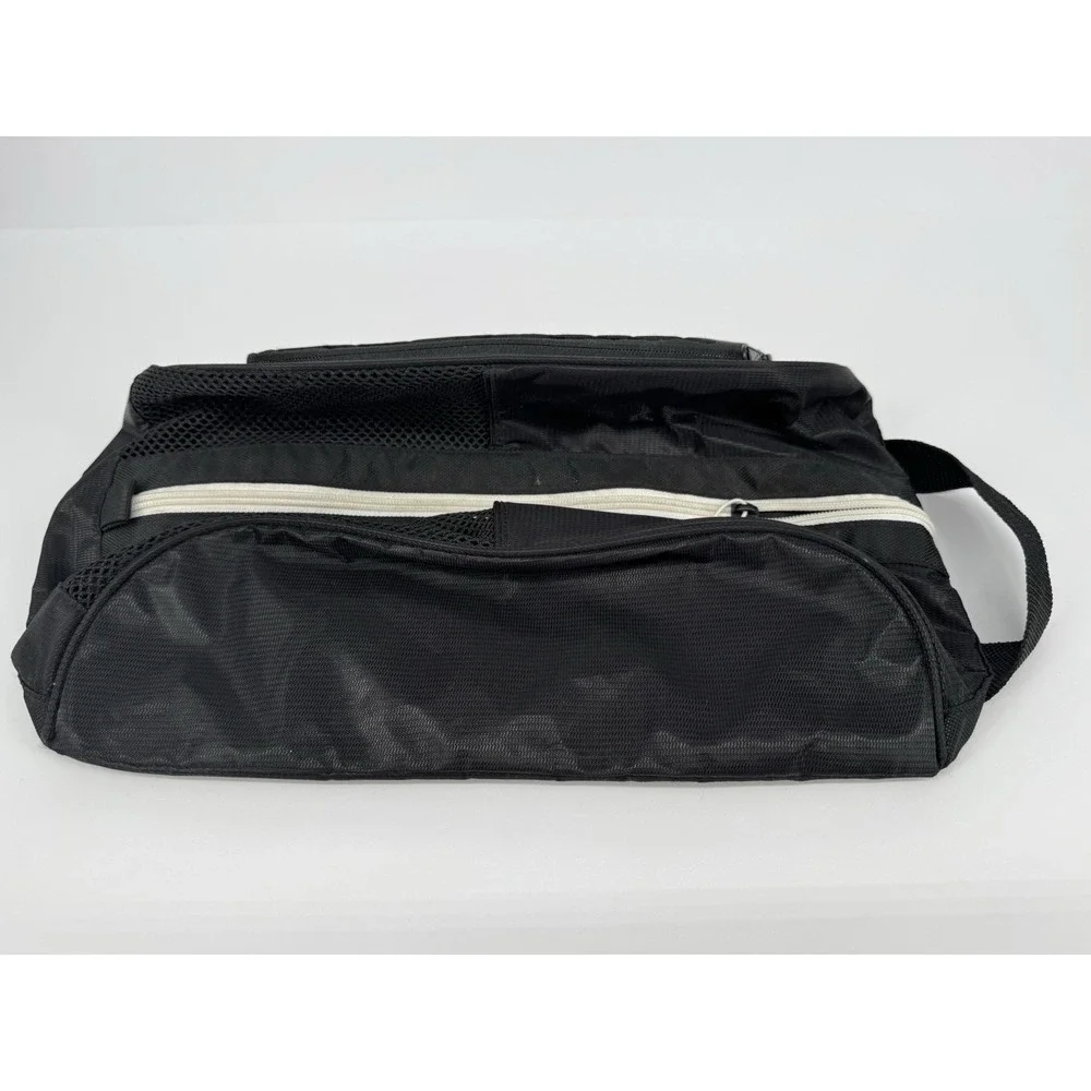 Nike Shoe Bag Sneaker Storage Travel Case Black Zip Athletic Gym Cleat Bag
